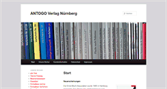 Desktop Screenshot of antogo-verlag.de